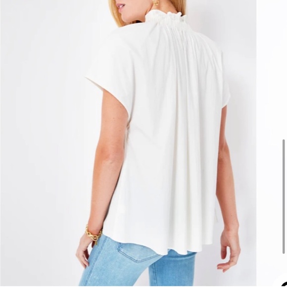POMANDER PLACE by Tuckernuck White Rae Blouse - Picture 3 of 14